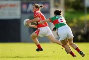 29 August 2009; Briege Corkery, Cork, in action against Martha Carter, Mayo. TG4 All-Ireland Ladies Football Senior Championship Semi-Final, Cork v Mayo, McDonagh Park, Nenagh, Co. Tipperary. Picture credit: Brendan Moran / SPORTSFILE