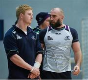 30 November 2015; Connacht's John Muldoon, right, and Darragh Leader during squad training. Kingfisher Club Sport Centre, Galway. Picture credit: David Maher / SPORTSFILE