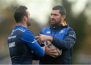 30 November 2015; Leinster's Rob Kearney, right, with Dave Kearney during squad training. Leinster Rugby Squad Training. Rosemount, UCD, Belfield, Dublin. Picture credit: Piaras Ó Mídheach / SPORTSFILE