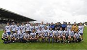 28 November 2015; The St Mary's squad, back row, from left, Darragh O'SullEvan, Rory Keating, Ronan O'Shea, Mark Quigley, Liam O'Connell, Aidan O'SullEvan, Dan O'SullEvan, Aidan Walsh, Ian Casey, Brain Curran, Austin Constabel, Bryan Sheehan, Daniel Daly, Cormac O'Shea and Anthony Cournane, with, front row, from left, Dylan O'SullEvan, Niall Brenna, Adam Quirke, Patrick Cournane, Darren Casey, Declan Keating, Conor O'Shea, Naill O'Driscoll, Denis Daly, Sean Cournane, Conor Quirke, Paul O'Donoghue, Liam Sheehan and John Paul Mahony. AIB Munster GAA Football Intermediate Club Championship Final, St Mary's, Kerry, v Carrigaline, Cork. Fitzgerald Stadium, Killarney, Co. Kerry. Picture credit: Stephen McCarthy / SPORTSFILE