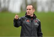 2 December 2015; Munster assistant coach Ian Costello during squad training. University of Limerick, Limerick. Picture credit: Diarmuid Greene / SPORTSFILE