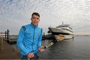 23 November 2015; Dublin's Chris Crummey relaxes in Boston Harbour. Boston Harbor Hotel, Rowes Warf, Boston, MA, USA. Picture credit: Ray McManus / SPORTSFILE