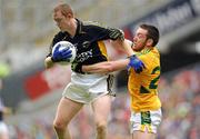 30 August 2009; Colm Cooper, Kerry, in action against Michael Burke, Meath. GAA All-Ireland Senior Football Championship Semi-Final, Kerry v Meath, Croke Park, Dublin. Picture credit: Pat Murphy / SPORTSFILE