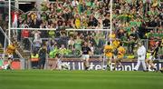 30 August 2009; Tommy Walsh, Kerry, celebrates after scoring his side's second goal. GAA All-Ireland Senior Football Championship Semi-Final, Kerry v Meath, Croke Park, Dublin. Picture credit: Pat Murphy / SPORTSFILE