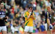 30 August 2009; Meath's Cormac McGuinness reacts after the final whistle. GAA All-Ireland Senior Football Championship Semi-Final, Kerry v Meath, Croke Park, Dublin. Picture credit: Brian Lawless / SPORTSFILE