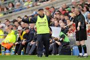 30 August 2009; Meath manager Eamon O'Brien during the match. GAA All-Ireland Senior Football Championship Semi-Final, Kerry v Meath, Croke Park, Dublin. Picture credit: Brian Lawless / SPORTSFILE