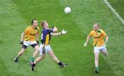 30 August 2009; Tommy Walsh, Kerry, in action against Anthony Moyles, left, and Niall McKeigue, Meath. GAA All-Ireland Senior Football Championship Semi-Final, Kerry v Meath, Croke Park, Dublin. Picture credit; Dáire Brennan / SPORTSFILE