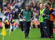 30 August 2009; Kerry manager Jack O'Connor in the final moments of the match. GAA All-Ireland Senior Football Championship Semi-Final, Kerry v Meath, Croke Park, Dublin. Picture credit: Brian Lawless / SPORTSFILE