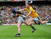 30 August 2009; Declan O'Sullivan, Kerry, in action against Chris O'Connor, Meath. GAA All-Ireland Senior Football Championship Semi-Final, Kerry v Meath, Croke Park, Dublin. Picture credit: Brian Lawless / SPORTSFILE