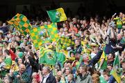 30 August 2009; Kerry supporters celebrate their side's second goal. GAA Football All-Ireland Senior Championship Semi-Final, Kerry v Meath, Croke Park, Dublin. Picture credit: Dáire Brennan / SPORTSFILE