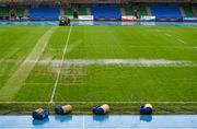 5 December 2015; A general view of Scotstoun Stadium following the cancellation of the game, due to the weather conditions. Guinness PRO12, Round 9, Glasgow Warriors v Leinster. Scotstoun Stadium, Glasgow, Scotland. Picture credit: Stephen McCarthy / SPORTSFILE