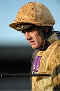 6 December 2015; Ruby Walsh, after winning the Buy Your 2016 Annual Membership Maiden Hurdle on Yorkhill. Horse Racing from Puncherstown. Punchestown, Co. Kildare. Picture credit: Sam Barnes / SPORTSFILE
