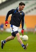 6 December 2015; Michael Darragh Macauley, Ballyboden St Enda's, warms up ahead of the game. AIB Leinster GAA Senior Club Football Championship Final, Portlaoise v Ballyboden St Enda's. O'Connor Park, Tullamore, Co. Offaly. Picture credit: Stephen McCarthy / SPORTSFILE