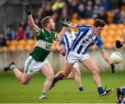 6 December 2015; Colm Basquel, Ballyboden St Enda's, in action against Cahir Healy, Portlaoise. AIB Leinster GAA Senior Club Football Championship Final, Portlaoise v Ballyboden St Enda's. O'Connor Park, Tullamore, Co. Offaly. Picture credit: Stephen McCarthy / SPORTSFILE