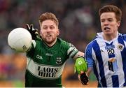 6 December 2015; Cahir Healy, Portlaoise, in action against Robbie McDaid, Ballyboden St Enda's. AIB Leinster GAA Senior Club Football Championship Final, Portlaoise v Ballyboden St Enda's. O'Connor Park, Tullamore, Co. Offaly. Picture credit: Stephen McCarthy / SPORTSFILE