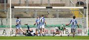 6 December 2015; Paul Cahillane, Portlaoise, celebrates after scoring his side's first goal. AIB Leinster GAA Senior Club Football Championship Final, Portlaoise v Ballyboden St Enda's. O'Connor Park, Tullamore, Co. Offaly. Picture credit: Stephen McCarthy / SPORTSFILE