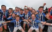 6 December 2015; Ballyboden St Enda's players celebrate following their side's victory. AIB Leinster GAA Senior Club Football Championship Final, Portlaoise v Ballyboden St Enda's. O'Connor Park, Tullamore, Co. Offaly. Picture credit: Stephen McCarthy / SPORTSFILE