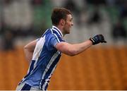 6 December 2015; Aran Waters celebrates after scoring a late point, which proved to be the winner, for Ballyboden St Enda's. AIB Leinster GAA Senior Club Football Championship Final, Portlaoise v Ballyboden St Enda's. O'Connor Park, Tullamore, Co. Offaly. Picture credit: Ray McManus / SPORTSFILE