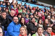 6 December 2015; Spectators look on during the game between Cahir and Milltown. All-Ireland Ladies Intermediate Club Championship Final, Cahir v Milltown. Parnell Park, Dublin. Picture credit: David Maher / SPORTSFILE