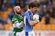 6 December 2015; Darragh Nelson, Ballyboden St Enda's, in action against Brian Smyth, Portlaoise. AIB Leinster GAA Senior Club Football Championship Final, Portlaoise v Ballyboden St Enda's. O'Connor Park, Tullamore, Co. Offaly. Picture credit: Stephen McCarthy / SPORTSFILE