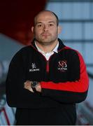 8 December 2015; Ulster's Rory Best after a press conference. Ulster Rugby Press Conference, Kingspan Stadium, Ravenhill Park, Belfast, Co. Antrim. Picture credit: Oliver McVeigh / SPORTSFILE