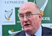 10 December 2015; Leinster GAA Chairman John Horan. At the Launch of the Leinster GAA Strategic Vision and Action Plan. Croke Park, Dublin. Picture credit: Matt Browne / SPORTSFILE