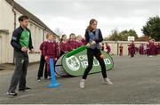10 December 2015; Pictured is Ed Joyce. International cricketers Ed Joyce, Craig Young, Andy McBrine and Peter Chase were at St. Oliver Plunkett’s Primary School at the launch of Cricket Ireland’s membership programme for 2016. Season Tickets and Cricket Ireland Cubs membership are now available to purchase on www.cricketireland.ie. Oliver Plunkett's Primary School, Malahide, Co. Dublin. Picture credit: Seb Daly / SPORTSFILE
