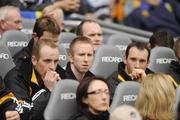 6 September 2009; Kilkenny's James 'Cha' Fitzpatrick watches from the substitutes bench. GAA Hurling All-Ireland Senior Championship Final, Kilkenny v Tipperary, Croke Park, Dublin. Picture credit: Oliver McVeigh / SPORTSFILE