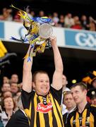6 September 2009; Kikenny's Tommy Walsh lifts the Liam MacCarthy Cup. GAA Hurling All-Ireland Senior Championship Final, Kilkenny v Tipperary, Croke Park, Dublin. Picture credit: Ray McManus / SPORTSFILE