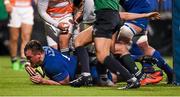 11 December 2015; Peter Dooley, Leinster A, goes over to score his side's first try. British & Irish Cup, Pool 1, Leinster A v Ealing Trailfinders. Donnybrook Stadium, Donnybrook, Dublin. Picture credit: Stephen McCarthy / SPORTSFILE
