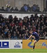 11 December 2015; Jack Carty, Connacht, kicks a penalty. European Rugby Challenge Cup, Pool 1, Round 2, Connacht v Newcastle Falcons. The Sportsground, Galway. Picture credit: Diarmuid Greene / SPORTSFILE