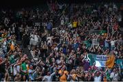 11 December 2015; Fans at the weigh-ins. UFC 194: Weigh-In, MGM Grand Garden Arena, Las Vegas, USA. Picture credit: Ramsey Cardy / SPORTSFILE