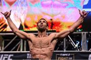 11 December 2015; Luke Rockhold weighs in ahead of his middleweight bout against Chris Weidman. UFC 194: Weigh-In, MGM Grand Garden Arena, Las Vegas, USA. Picture credit: Ramsey Cardy / SPORTSFILE