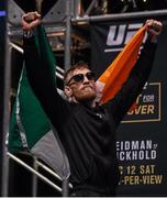 11 December 2015; Conor McGregor ahead of weighing in for his featherweight bout against Jose Aldo. UFC 194: Weigh-In, MGM Grand Garden Arena, Las Vegas, USA. Picture credit: Ramsey Cardy / SPORTSFILE