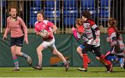 11 December 2015; Action from the Bank of Ireland's Half-Time Mini Games between Mullingar RFC and Skerries RFC. B&I Cup, Pool 1, Leinster A v Ealing Trailfinders. Donnybrook Stadium, Donnybrook, Dublin. Picture credit: Stephen McCarthy / SPORTSFILE