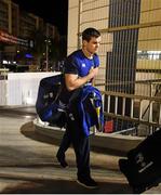 12 December 2015; Leinster's Jonathan Sexton arrives for the captain's run before their European Rugby Champions Cup,  Pool 5, Round 3, match against RC Toulon. Stade Felix Mayol, Toulon, France. Picture credit: Stephen McCarthy / SPORTSFILE