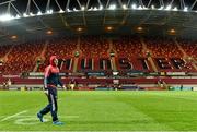 12 December 2015; Andrew Conway, Munster, walks the pitch before the game. European Rugby Champions Cup, Pool 4, Round 3, Munster v Leicester Tigers. Thomond Park, Limerick. Picture credit: Diarmuid Greene / SPORTSFILE