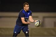 12 December 2015; Leinster's Zane Kirchner during the captain's run before their European Rugby Champions Cup,  Pool 5, Round 3, match against RC Toulon. Stade Felix Mayol, Toulon, France. Picture credit: Stephen McCarthy / SPORTSFILE