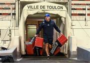 12 December 2015; Leinster defence coach Kurt McQuilkin during the captain's run before their European Rugby Champions Cup,  Pool 5, Round 3, match against RC Toulon. Stade Felix Mayol, Toulon, France. Picture credit: Stephen McCarthy / SPORTSFILE