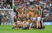 6 September 2009; The Kilkenny squad stand for their team photograph before the game. GAA Hurling All-Ireland Senior Championship Final, Kilkenny v Tipperary, Croke Park, Dublin. Picture credit: Ray Ryan / SPORTSFILE