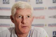 8 September 2009; Northern Ireland manager Nigel Worthington speaking during a press conference ahead of their 2010 FIFA World Cup Qualifier against Slovakia on Wednesday. Hilton Hotel, Templepatrick, Co. Antrim. Picture credit: Oliver McVeigh / SPORTSFILE