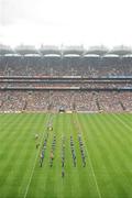 6 September 2009; A general view of the pre-match parade. GAA Hurling All-Ireland Senior Championship Final, Kilkenny v Tipperary, Croke Park, Dublin. Picture credit: Stephen McCarthy / SPORTSFILE