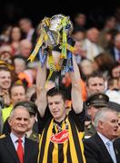 6 September 2009; Kilkenny's, Michael Rice, lifts the Liam MacCarthy cup. GAA Hurling All-Ireland Senior Championship Final, Kilkenny v Tipperary, Croke Park, Dublin. Picture credit: Brian Lawless / SPORTSFILE