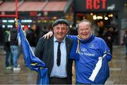 13 December 2015; Leinster supporters Trevor Garrett, left, and Justin Stacey ahead of the game. European Rugby Champions Cup,  Pool 5, Round 3, RC Toulon v Leinster. Stade Felix Mayol, Toulon, France. Picture credit: Stephen McCarthy / SPORTSFILE