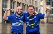 13 December 2015; Leinster supporters Shane Maguire, left, and Kieran Devanney ahead of the game. European Rugby Champions Cup,  Pool 5, Round 3, RC Toulon v Leinster. Stade Felix Mayol, Toulon, France. Picture credit: Stephen McCarthy / SPORTSFILE
