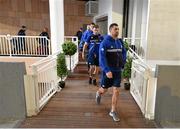 13 December 2015; Leinster's Rob Kearney arrives ahead of the game. European Rugby Champions Cup,  Pool 5, Round 3, RC Toulon v Leinster. Stade Felix Mayol, Toulon, France. Picture credit: Stephen McCarthy / SPORTSFILE