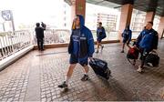 13 December 2015; Leinster's Cian Healy arrives ahead of the game. European Rugby Champions Cup,  Pool 5, Round 3, RC Toulon v Leinster. Stade Felix Mayol, Toulon, France. Picture credit: Seb Daly / SPORTSFILE