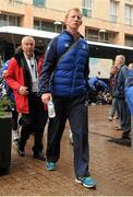 13 December 2015; Leinster head coach Leo Cullen arrives ahead of the game. European Rugby Champions Cup,  Pool 5, Round 3, RC Toulon v Leinster. Stade Felix Mayol, Toulon, France. Picture credit: Seb Daly / SPORTSFILE