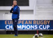 13 December 2015; Leinster's head coach Leo Cullen ahead of the match. European Rugby Champions Cup,  Pool 5, Round 3, RC Toulon v Leinster. Stade Felix Mayol, Toulon, France. Picture credit: Seb Daly / SPORTSFILE