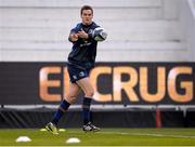 13 December 2015; Leinster's Jonathan Sexton warming up ahead of the match. European Rugby Champions Cup,  Pool 5, Round 3, RC Toulon v Leinster. Stade Felix Mayol, Toulon, France. Picture credit: Seb Daly / SPORTSFILE
